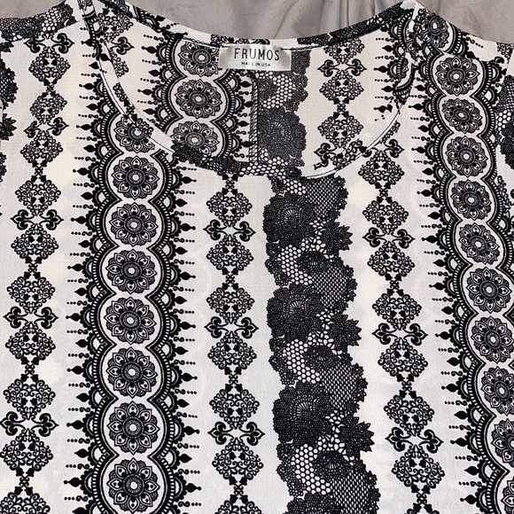 NWOT- size medium- Frumos brand. Short dress or long tunic - Picture 2 of 8